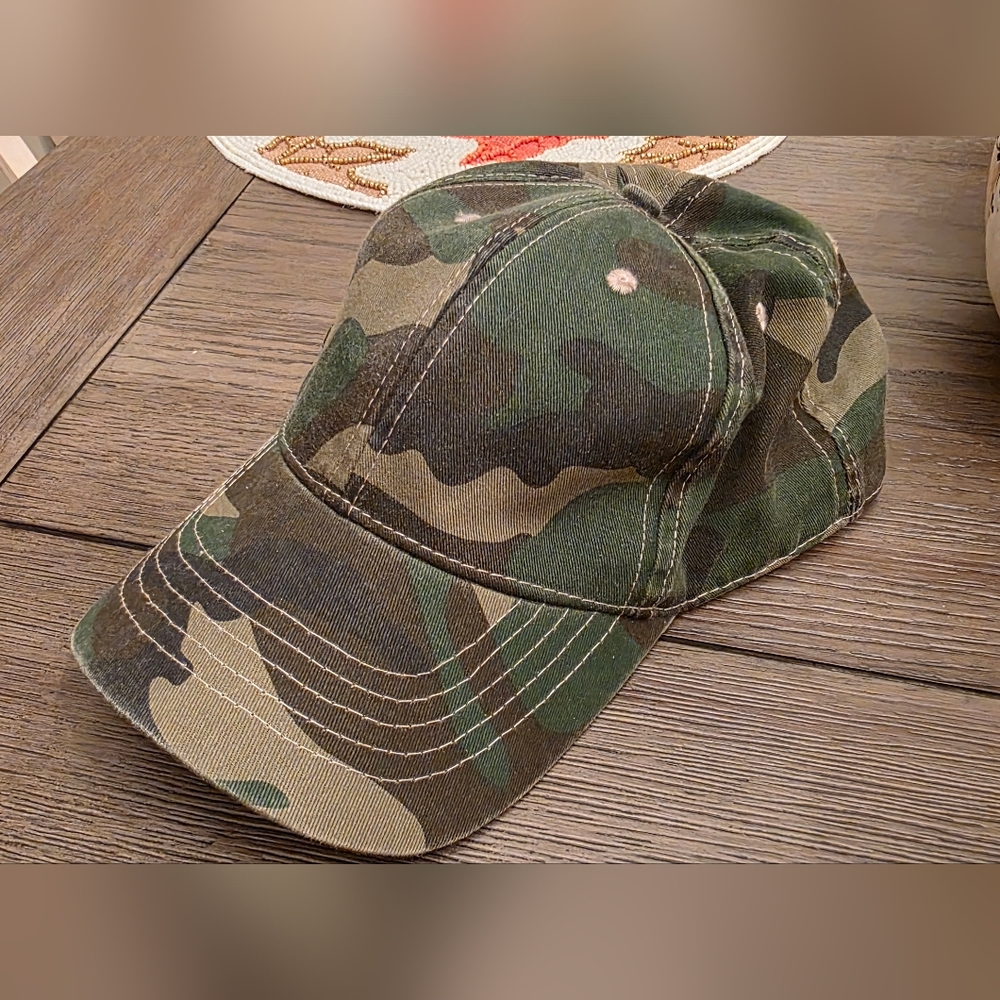 Camouflage Baseball Caps! (2 in total)